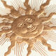 Gold Sun Engraved Motif Flat Note Cards Image 3 of 5